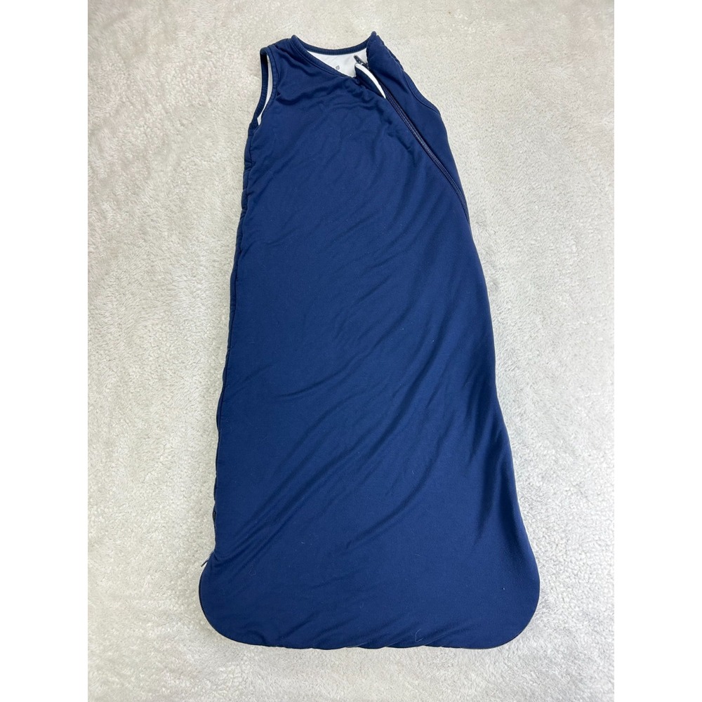 Kyte Baby Sleep Bag Unisex Baby M 1.0 Tog Blue Diagonal Zipper Stretch Wearable